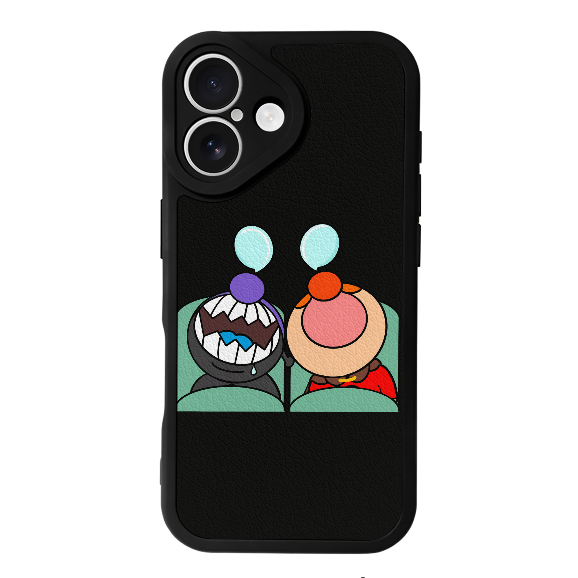 （画像用） アンパンマン Anpanman 【iPhone 16シリーズ対応】シリコンスマホケース（レザー調） 材質：シリコン